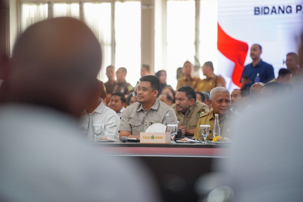 Bobby Nasution Hadiri Rapat Koordinasi Bidang Pangan Bersama Menteri Zulhas