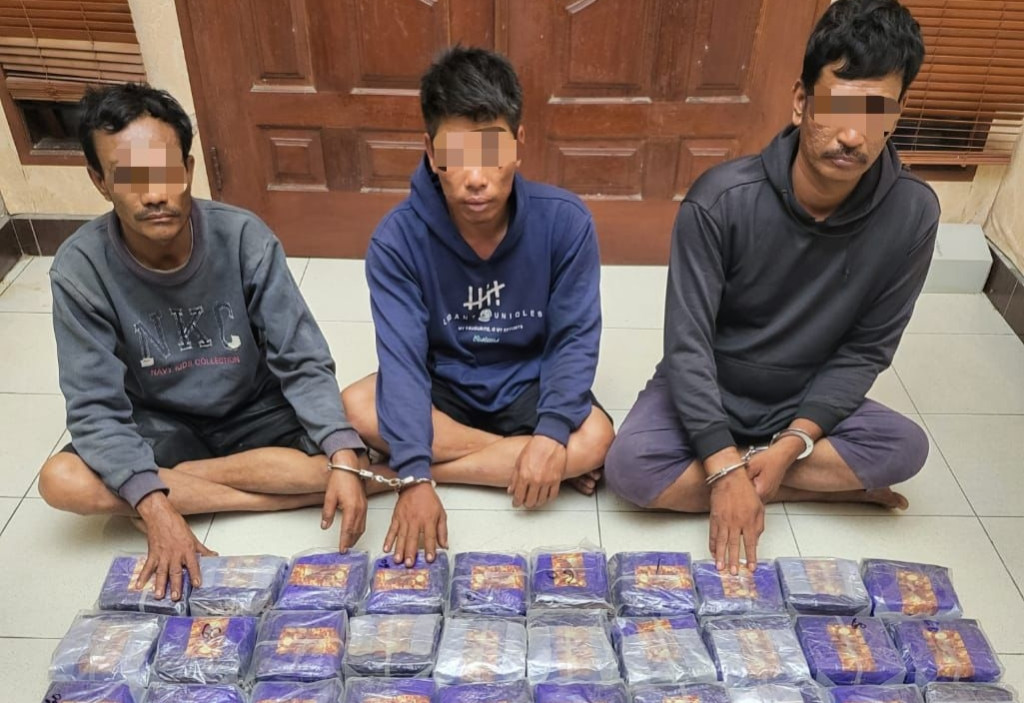 Polda Sumut Gagalkan Penyelundupan 30 Kg Sabu dan Narkotika Jenis Liquid Vape di Perairan Labura