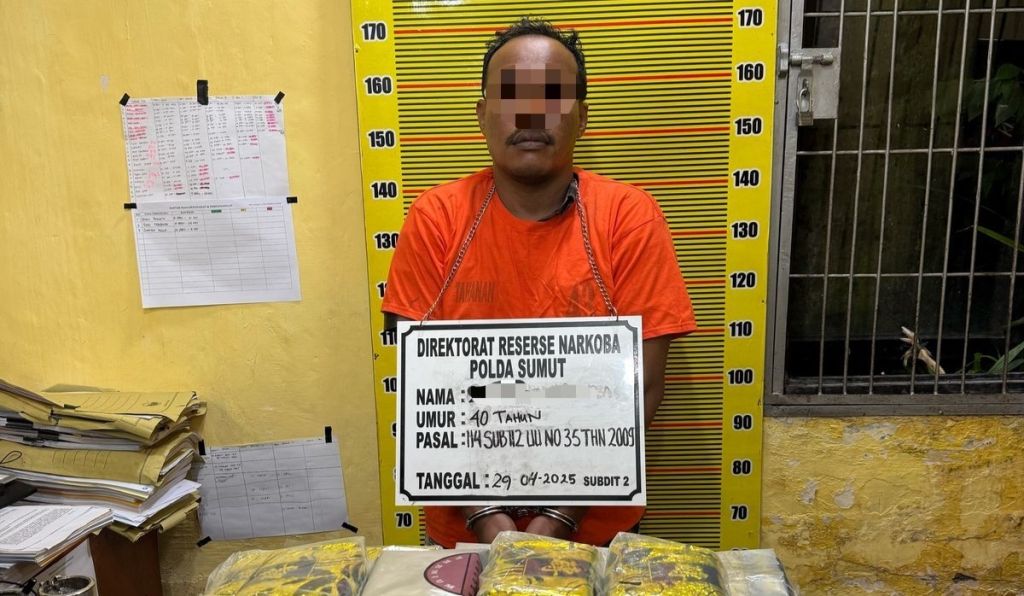 Polda Sumut Bongkar 72 Kg Sabu di Gudang Rumah dan Mobil, Komunikasi via Aplikasi Zangi