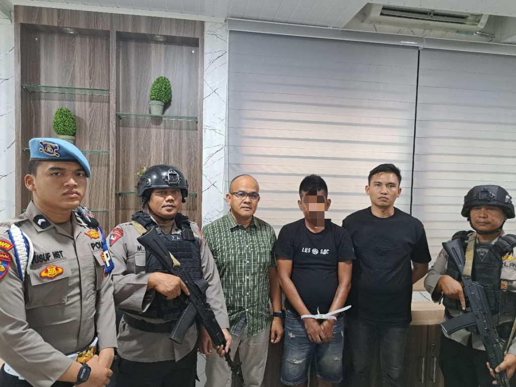 Kurang dari 10 Jam, Pelaku Pembacokan Jaksa Deli Serdang Ditangkap Polda Sumut