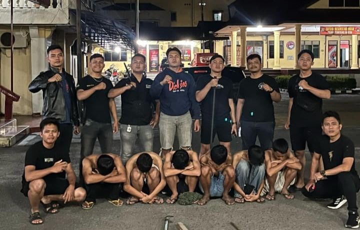 Tindaklanjuti Laporan Masyarakat di Call Center 110, Polres Pematangsiantar Amankan Enam Remaja Diduga Tawuran